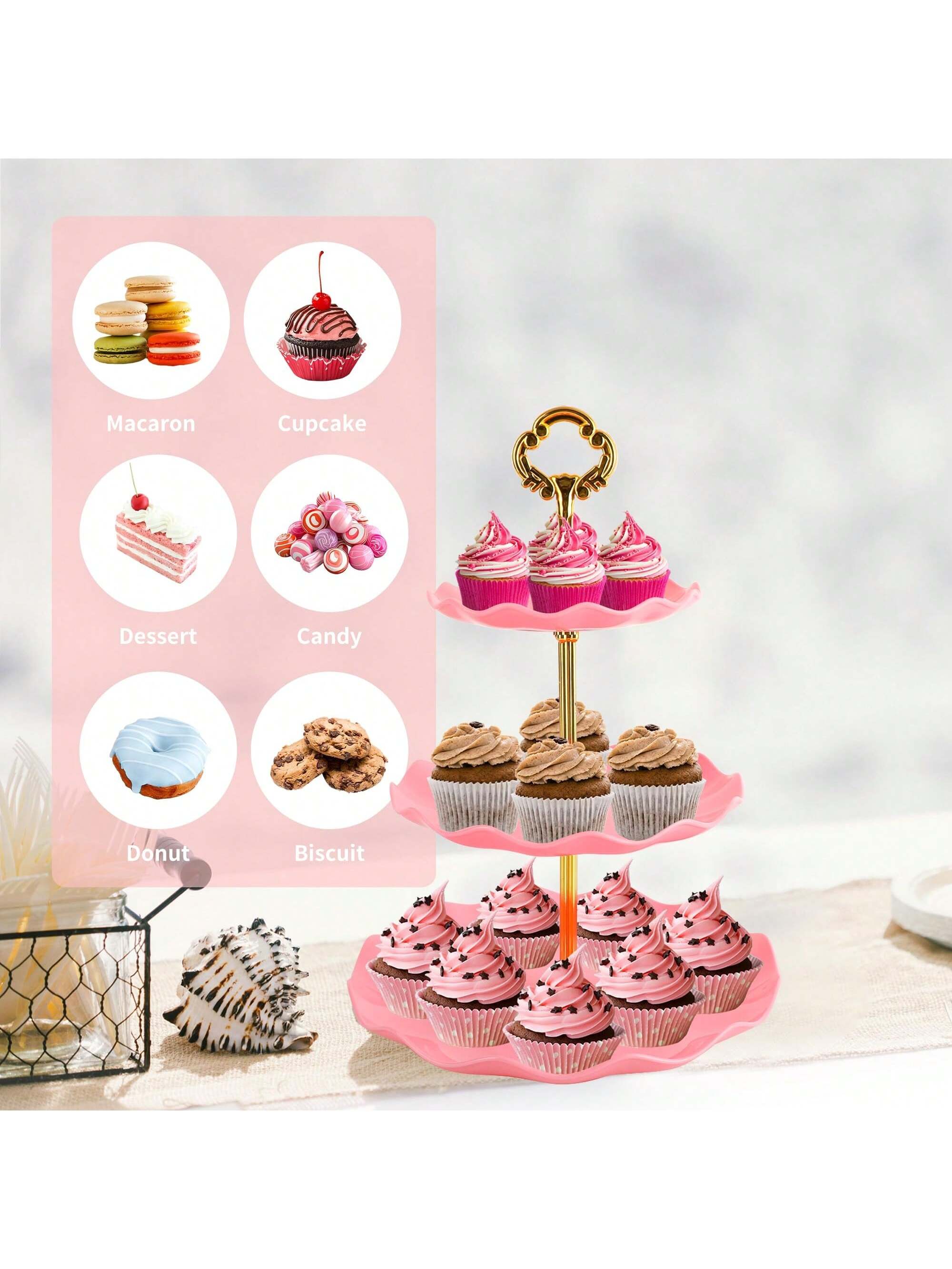 BLAGEPORT 10 Cake Stands