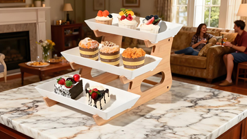 The Star of Party Decor! This Cake Stand Easily Highlights Deliciousness and Ritual Sense