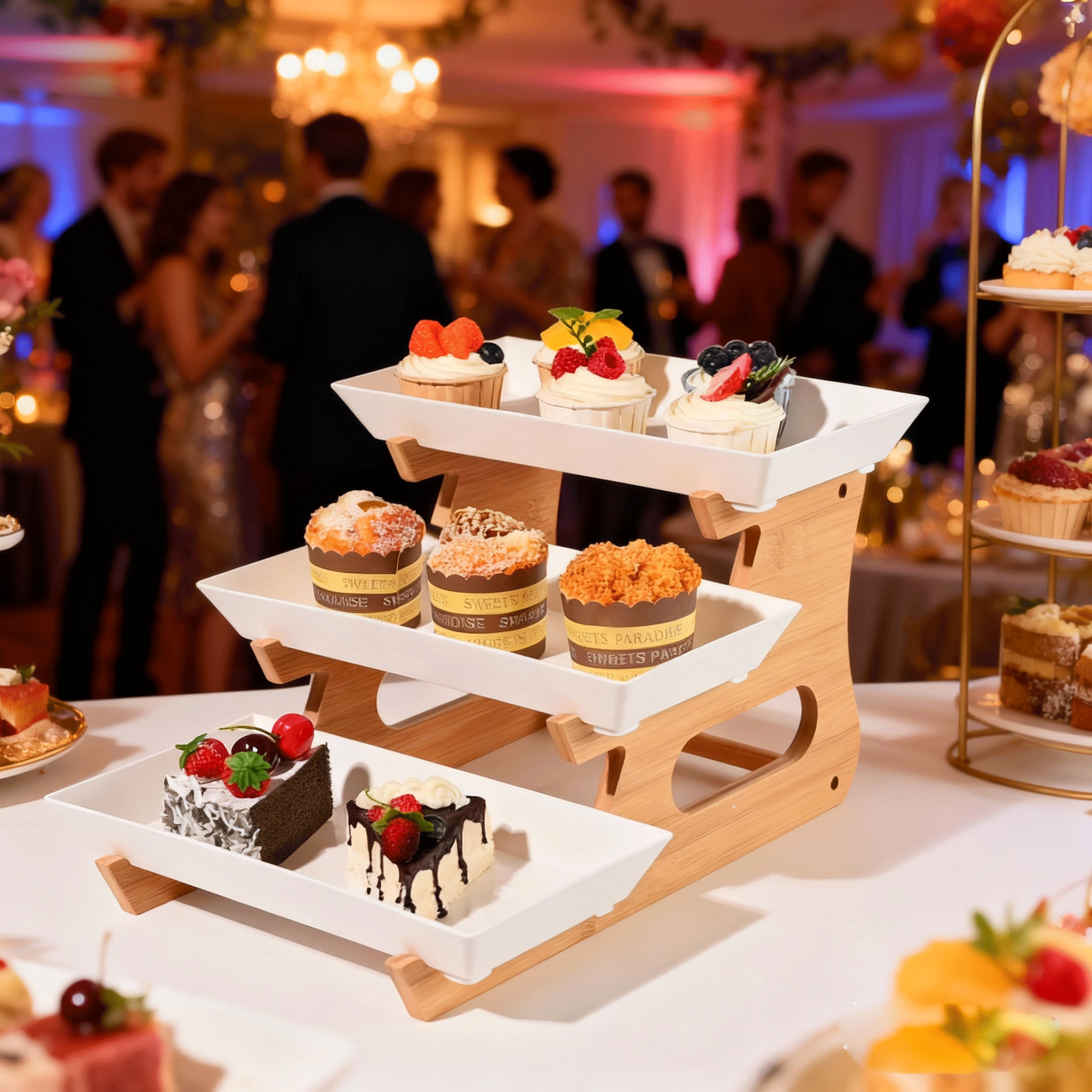 The Star of Party Decor! This Cake Stand Easily Highlights Deliciousness and Ritual Sense