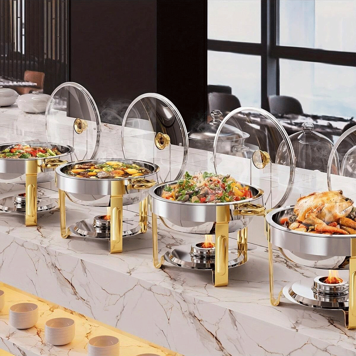4 Sets Of Self-Service Hot Pot Sets
