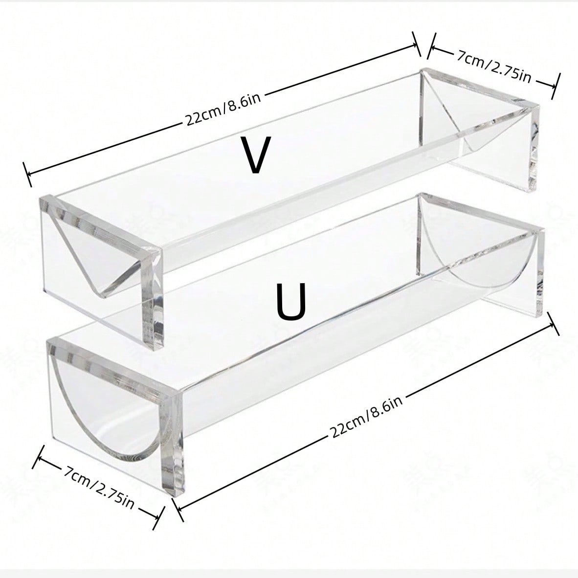 Acrylic Desktop Cookie Tray Set, Multifunctional Platter Of Square, Rectangular, Circular, And Hexagonal Cookies, Exquisite Design, Transparent Snack Rack, Suitable For Home And Party Use