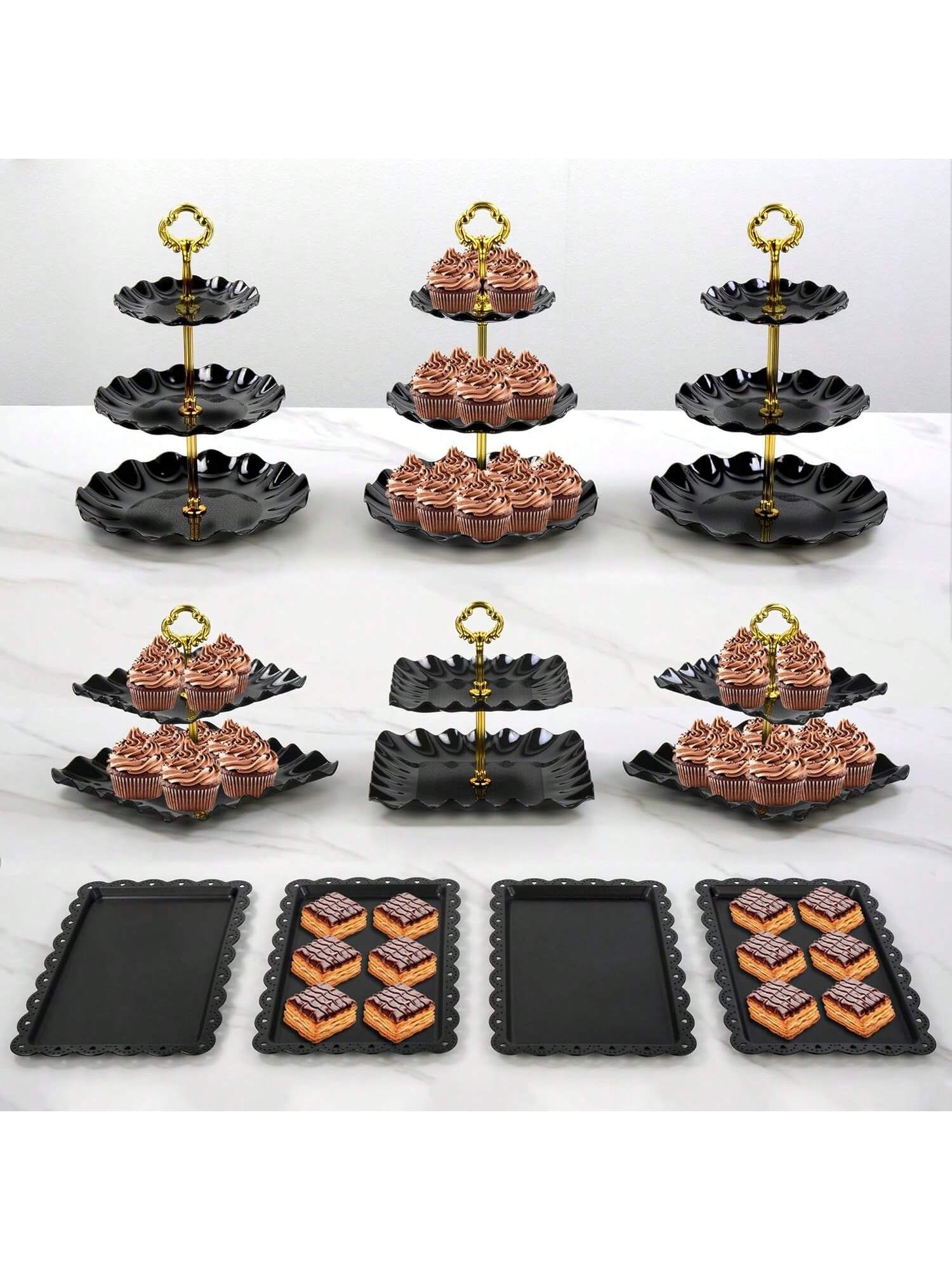 BLAGEPORT 10 Cake Stands
