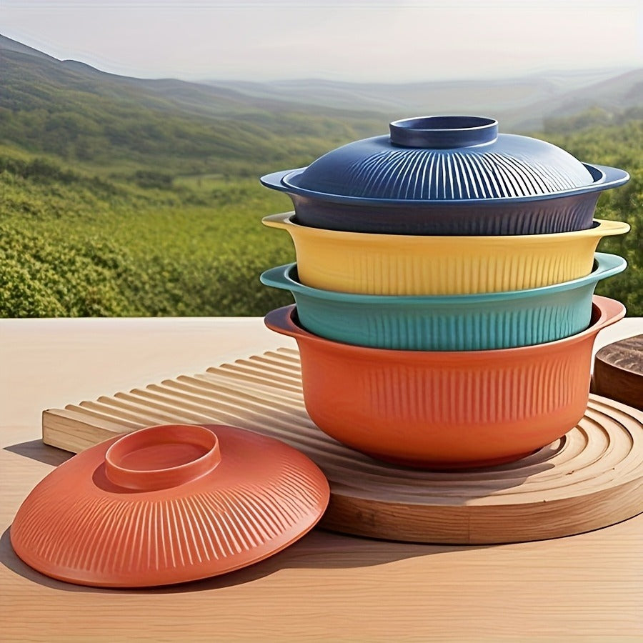 Plastic Casserole Set With Lid