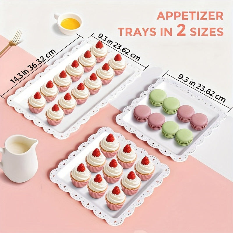 12-Piece Dessert Table Display Set with 3-Tier Cupcake Stands & 2-Tier Cake Holders – Perfect for Weddings, Baby Showers, Birthdays, Graduations & Party Decorations