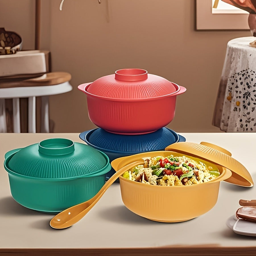 Plastic Casserole Set With Lid