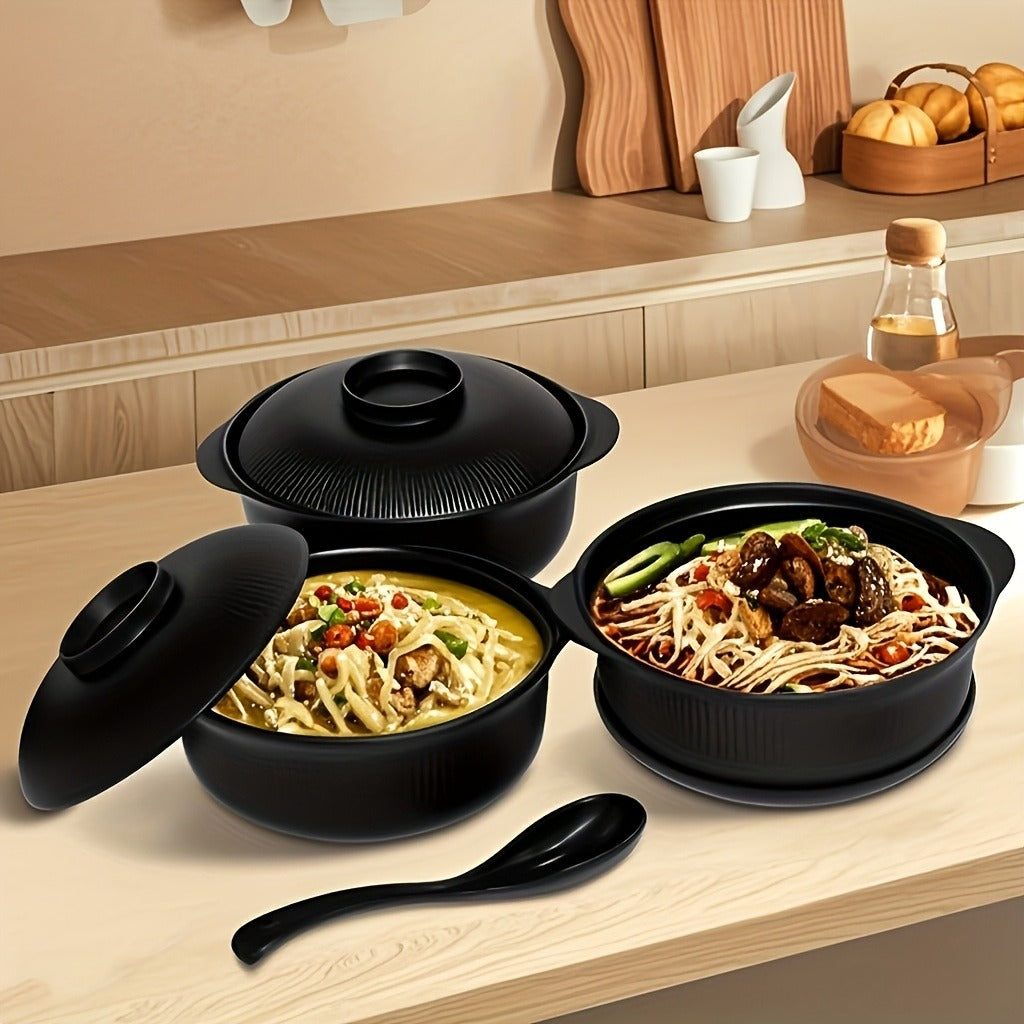 Plastic Casserole Set With Lid