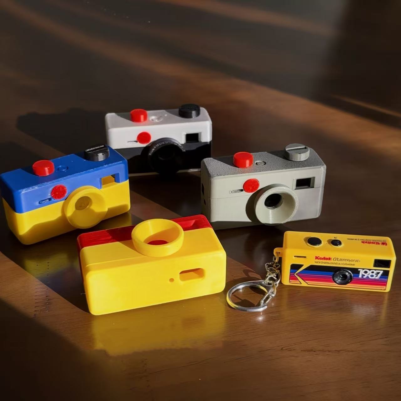 Kodak blind box camera protective case, 3D printed retro creative protective case, magnetic installation, convenient and fast