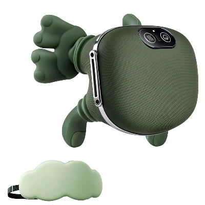 4D Shiatsu Neck and Shoulder Massager with Heat – Deep Kneading Massage for Muscle Tension Relief, Back, Neck & Shoulder Pain (Green)